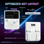 H5 Handheld Game Console, 5.0 Inch IPS HD Screen, Portable Video Arcade Build-in 40000+ Classic Games, 256GB TF Card Support 34+ Emulators with 4000mAh Battery