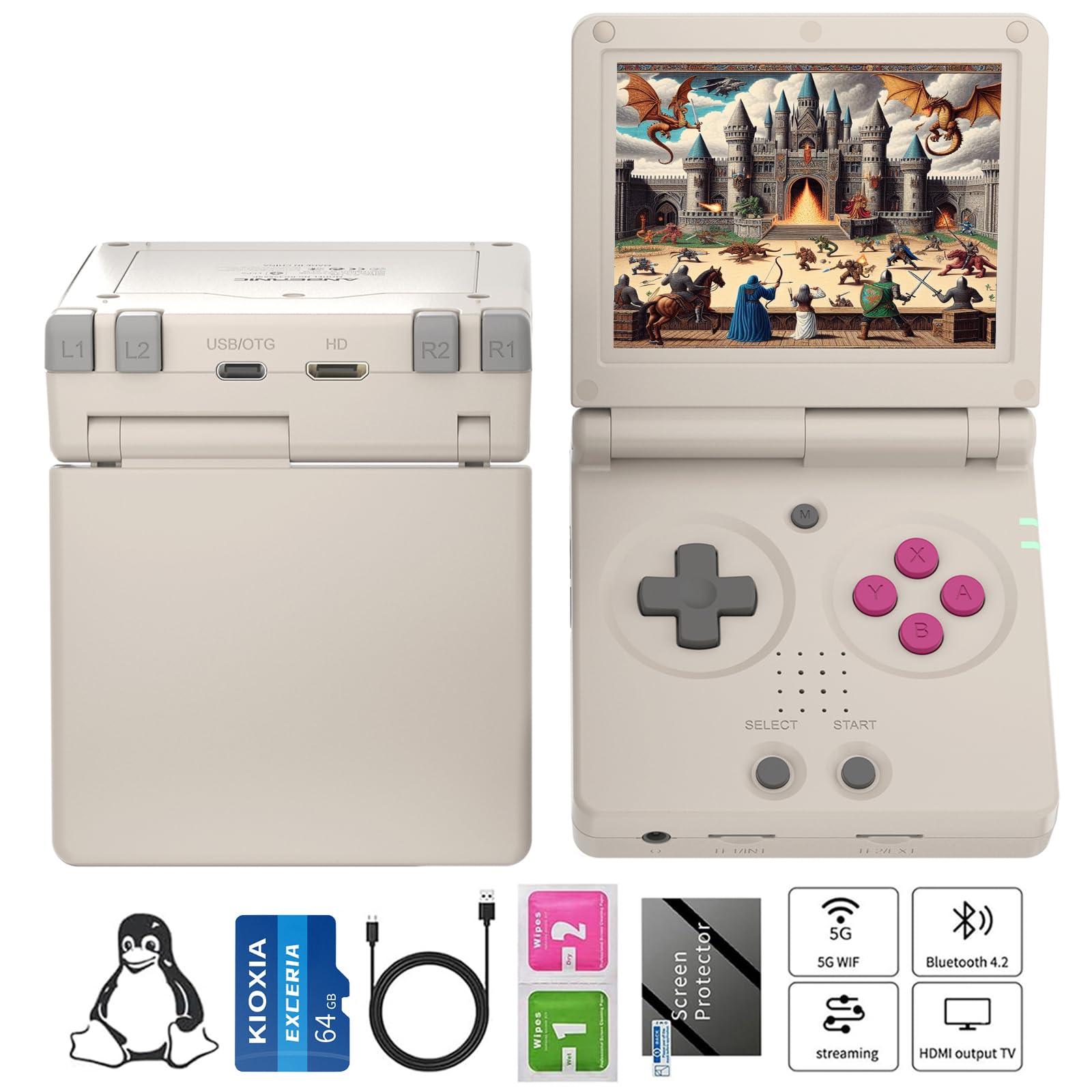 RG35XXSP Handheld Game Console