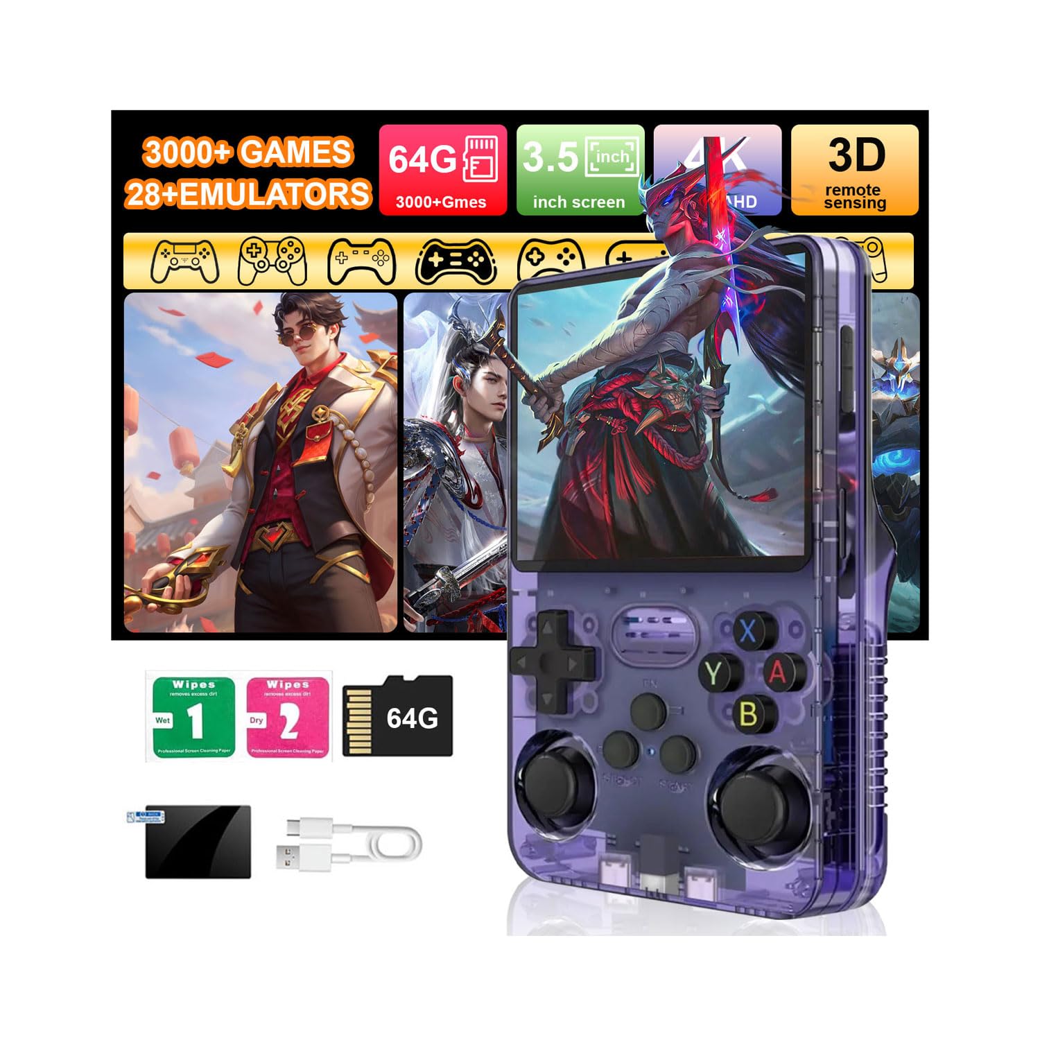 R36S Handheld Console